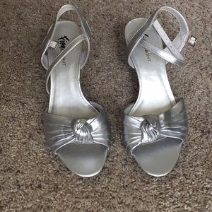 Silver heels